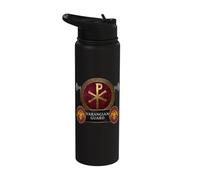 Varangian Guard Byzantine Chi Rho Symbol Stainless Steel Insulated Water Bottle