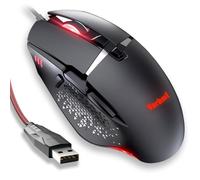 Varbmt C309 Wired Mouse with High-Precision 12800 DPI RGB Wired Gaming Mouse, 8 Programmable Buttons Ergonomic Computer Gamer Mouse