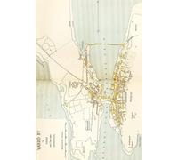 Vardo Norway Map Journal: Vintage Map Notebook