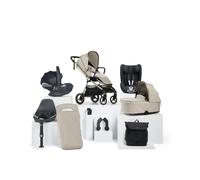 Vardo Pushchair Baby to Toddler Travel Bundle with Cybex Cloud T & Sirona T (10 Pieces) - Shell SHELL