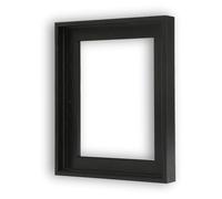 VAREIHNAZ Canvas Floater Frames for 12"x16"Canvas Paintings,Canvas Frame,Floating Frames for Canvas with 0.6"~0.9" Deep for Wall Decor(Black)