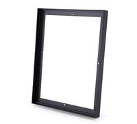 VAREIHNAZ DIY Metal Canvas Floater Frame with 1.5" Deep,Floating Canvas Frame for 24"x36" Canvas Paintings,Frame for Canvas Art Print,Canvas Floater Frame for Wall Decor (Black)