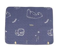 VARFBDAX Pet Sleeping Mat, Soft Cotton Dog Bed Pad with Super Absorbent 3 - Layer Design, Anti - Slip Bottom for Dogs and Cats, Warm Comfortable Pet Mat for Spring Autumn Indoor (Lion)