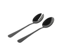 Vargen & Thor Frost salad cutlery Onyx