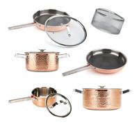 Vargen & Thor - Mjølner.XL Pot Set 6 Pieces - Copper