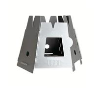 VARGO Hexagon 2 Wood Stove, Titanium, 5" x 3" x 4", Wood-Burning, 4.1-7.4 ounces