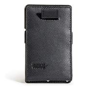 Vargo Titanium Hinge Wallet | Dual Pocket System, Bottle Opener | Minimalist EDC Front Pocket Wallet - Model T-489, Black, 3.74 x 2.2 inches
