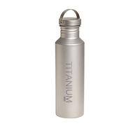 Vargo Titanium Water Bottle with Ti Lid | 100% Titanium Construction for Safe and Convenient Hydration on the Go | Great for Outdoors T-438
