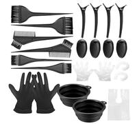 VARHHUXHA Hair Dye Bowl & Brush Kit, 22pcs, DIY Salon Set