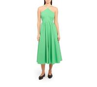 VARI-Halterneck A-Line Midi Dress