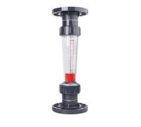 Variable Area Rotameter for Pipeline Liquid Monitoring LZS-15 Plastic Float Flowmeter DN15 Inline Water Flow Meter(Short-25-250L-H)