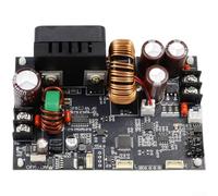 Variable DC Power Supply 60V 20A Digital Control Unit(A) | Plastic housing, 109x72mm board size, lightweight 180g, for durable construction, compact design