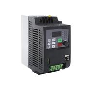 Variable Frequency Converter Inverter VFD 0.75kw-15kw 220V single input to three phase 220V Widely applicable(0.75kw)
