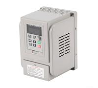 Variable Frequency Drive 1500W for 3-Phase 220VAC Output with V/F Closed Loop Control, Single-Phase 110VAC Input, AT5-1500X Model, Plastic Housing