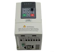 Variable Frequency Drive 2.2KW AC Motor Speed Controller, 1-Phase 220V to 3-Phase 380V Output, VFD Inverter for Industrial Machinery with