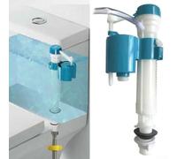 Variable Height G1/2 Bottom Inlet Toilet Cistern Fill Valve for High-Pressure Water Drainage Silent Water-Saving Structure Simple Installation 21-32 Cm Range
