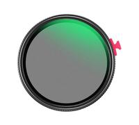 Variable Neutral Density Filter Optical Glass ND2 To ND32 5 Stop Water Resistant Coating Black Soft Diffusion 1/4 Filter Adjustable Neutral Density