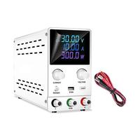 Variable Power Supply DC Laboratory Power Supply Adjustable Voltage Regulator Switched Mode Bench Nice Power Programmable(SPPS-B3010 White)