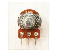 Variable Resistor Potentiometer Flatted 6mm D Shaft Linear B Taper Pot D (B10K)