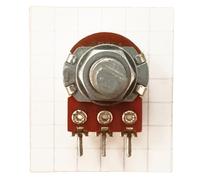 Variable Resistor Potentiometer Flatted 6mm D Shaft Linear B Taper Pot D (B250K)