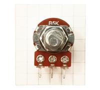 Variable Resistor Potentiometer Flatted 6mm D Shaft Linear B Taper Pot D (B5K)