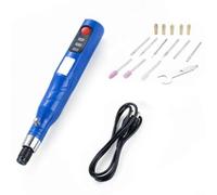 Variable Rotary Pen 5K-15K RPM Precision Variable Rotary Pen | 15-piece accessory set, cutting grinding polishing, for versatile DIY kit, storage case included