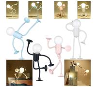 Variable Shape Fun Sports-Themed Decorative Night Light, a Flexible Small Tabletop lamp, Suitable for Room Decoration (4pcs)