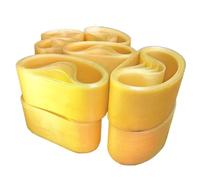 Variable speed belt 2pcs / 5pcs V-ribbed Belt Woodworking Planer Belt Multi Wedge PJ Belt Pulley 4/5slots 4PJ-218/228/235/238/246/251/280mm Clutch Belt(4PJ-251mm,5pcs)