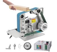 Variable Speed Belt Grinder and Sander Polisher, Dual Use Vertical and Horizontal, Brushless Motor, Maximum Linear Speed 24m/s for Metalworking and Sharpening