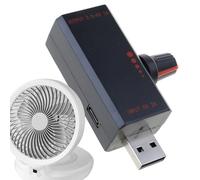 Variable Speed Controller - 5v Wind Speed Regulator - Adjustable Blower Regulator USB Protection for Laptop Desktop Cell Phone Daily Industrial Outdoor Workshop Camping Cooling