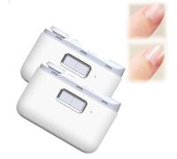 Variable Speed Electric Toenail Clipper, Electric Nail Clipper, 2 In 1 Electric Polishing Automatic Nail Clippers for Thick and Hard Nails (2pcs)