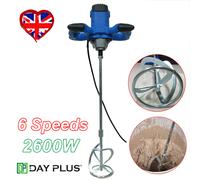 Variable Speed M14 Paddle Mixing Drill 2600W Electric Plaster Mortar Mixer