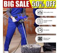 Variable Speed M14 Paddle Mixing Drill 3000W Electric Plaster Mortar Mixer NEW