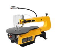 Variable Speed Scroll Saw, Electric Fret Saw Machine with 0-45° Tilt Table, Dust Port, 150/180W Woodworking Miter Gauge Reciprocating Wire Saw for Precision Cutting DIY Projects