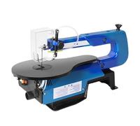 Variable Speed Scroll Saw, Electric Fret Saw Machine with 0-45° Tilt Table, Dust Port, 150/180W Woodworking Miter Gauge Reciprocating Wire Saw for Precision Cutting DIY Projects