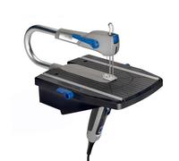 Variable Speed Scroll Saw Kit, 1500-2250/min No-Load Speed, 0.7" Max Cutting Depth, 9.8" Throat Depth, Ideal for Wood, Metal, Plastic