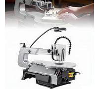 Variable Speed Scroll Saw with Adjustable Table and Work Light for Woodworking and DIY Crafts