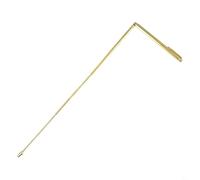 Variable Stainless Rod Dowsing Rod Searching Water and Positioning Steel 50cm Silver Dowel for and Mineral for Detection Flexible Energy Rod for Divination (Gold)