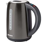 Variable Temperature Electric Kettle, 1.7 L Capacity, 2150W, Black