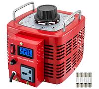 Variac Variable Transformer AC Voltage Regulator Transformer Converter 500VA-3000VA Built-In Copper Coil for Power Supply Durable, Versatile, Wide Range of Applications ( Color : 3KVA LCD Screen , Siz