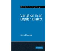 Variation in an English Dialect : A Sociolinguistic Study