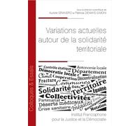 Variations actuelles autour de la solidarité territoriale (224)