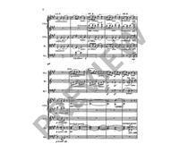 Variations and Fugue op. 132 Study score orchestra Reger on a Theme of Mozart Er