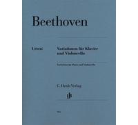 Variations for Piano and Violoncello Set of parts piano, cello Beethoven with ma