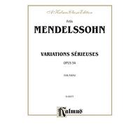 Variations sérieuses, Op. 54