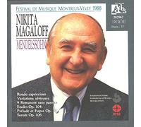 Variations Serieuses Op.54, 8 Romances Sans Paroles, 3 Etudes Op.104