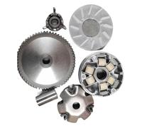 Variator Assembly with 16x13mm 6g Rollers Compatible With 50cc 60cc 80cc 100cc 4-Stroke QMB139 Engines And Similar Models