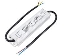 VARICART Outdoor IP67 Waterproof 24V LED Driver 30W 1.25A, Ultra Slim Constant Voltage LED Transformer Adapter, AC to DC Low Voltage Switching Power Supply, for Garden Light Strip G4 MR16 Bulb