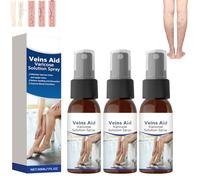 Varicose Vein Spray, Natural Herbal Leg Spray for Vein Comfort, Soothing Circulation S pray, Lightweight Moisturizing Mist for All Skin Types (3 Pcs)