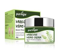 Varicose Veins Cream, Varicose Vein & Soothing Leg Cream, Natural Varicose & Spider Veins Treatment, Strengthen Capillary Health, Improve Blood Circulation, Tired and Heavy Legs Fast Relief
